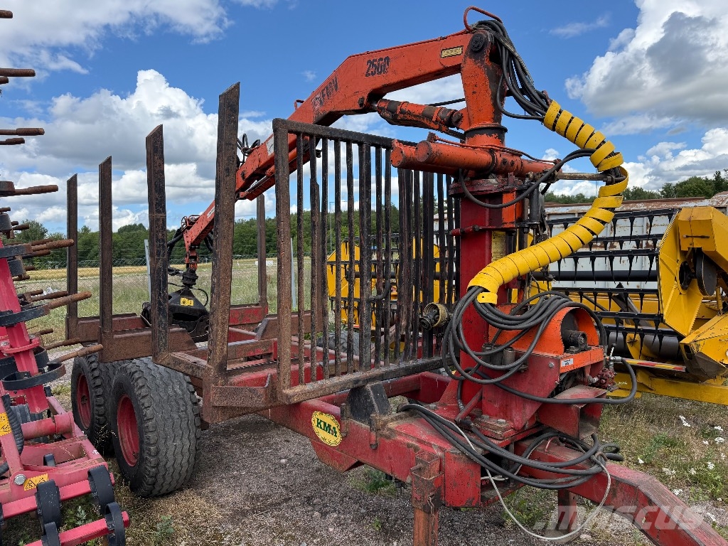 KMA Huggarvagn 10ton FMV 2500 Overige aanhangers