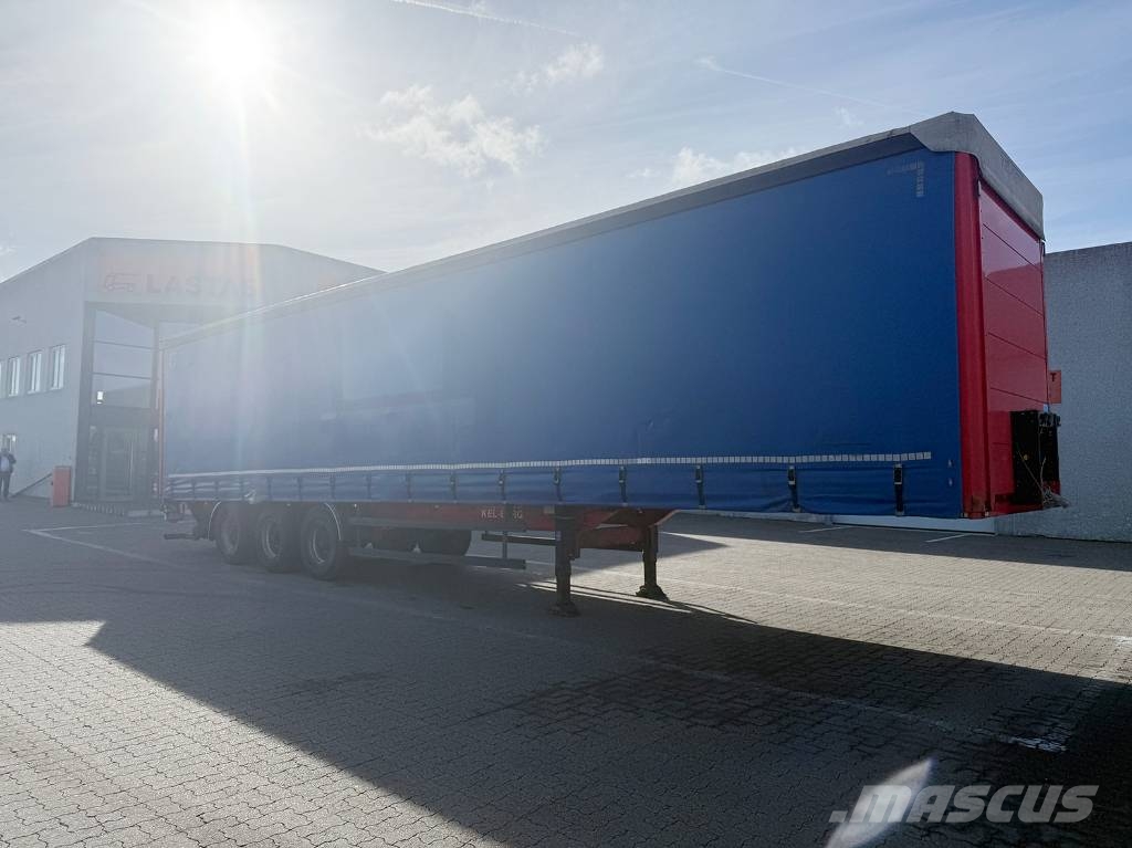 Kel-Berg 3 axle Curtainsider / Planenauflieger نصف مقطورات بباب جانبي