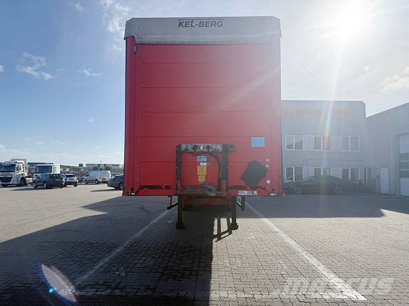 Kel-Berg 3 axle Curtainsider / Planenauflieger نصف مقطورات بباب جانبي
