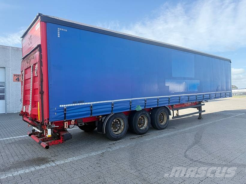 Kel-Berg 3 axle Curtainsider / Planenauflieger نصف مقطورات بباب جانبي