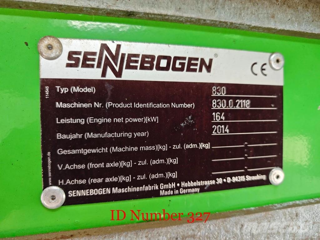 Sennebogen 830 E K17 Motorschäden Waste / industry handlers
