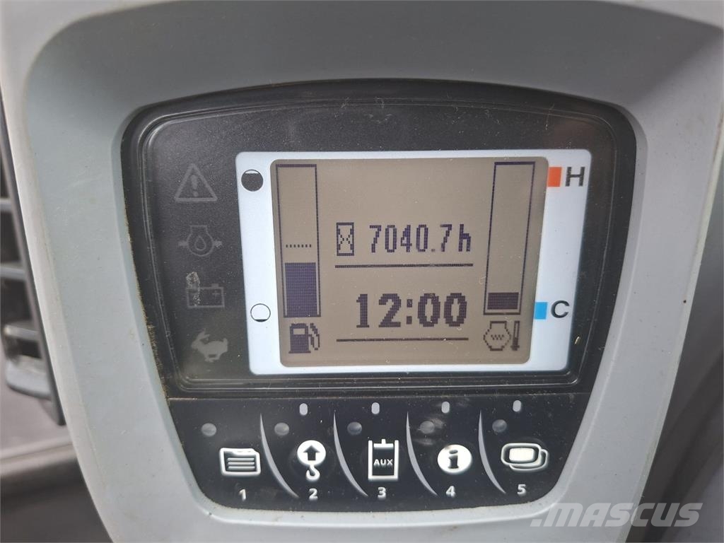 Kubota KX080-4a PYÖRITTÄJÄ PIHDEILLÄ Väikeekskavaatorid 7t-12t