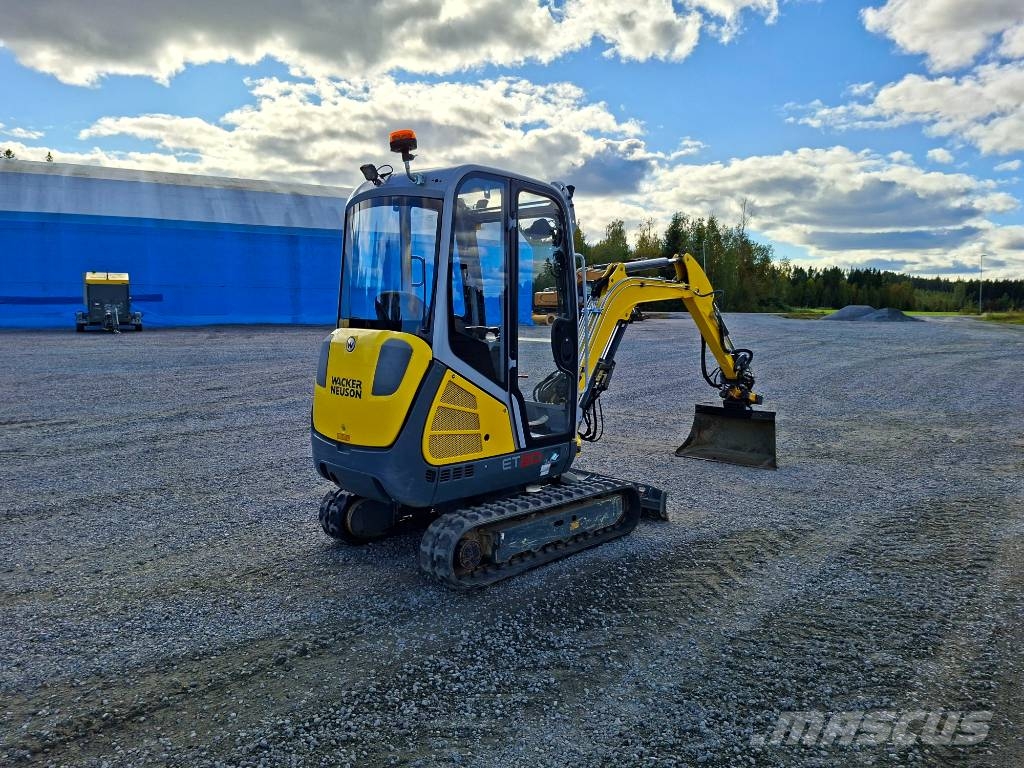 Wacker Neusson ET20 Mini ekskavatori < 7 t