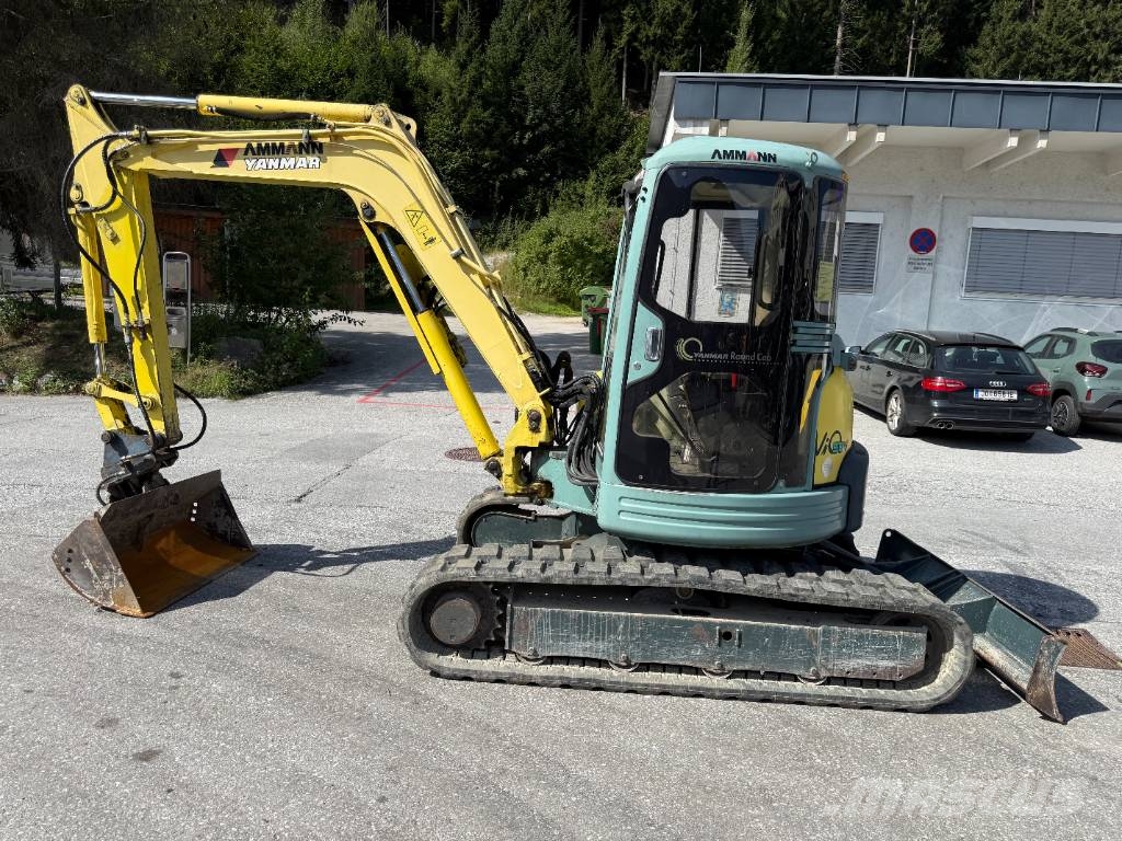 Yanmar Vio 50-1 حفارات صغيرة أقل من 7 طن (حفارات صغيرة)