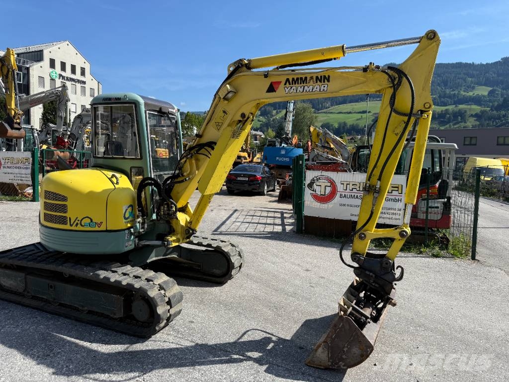 Yanmar Vio 50-1 حفارات صغيرة أقل من 7 طن (حفارات صغيرة)