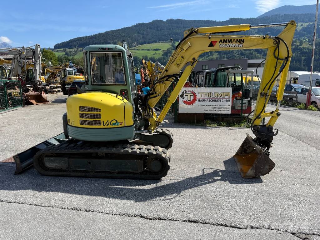 Yanmar Vio 50-1 حفارات صغيرة أقل من 7 طن (حفارات صغيرة)