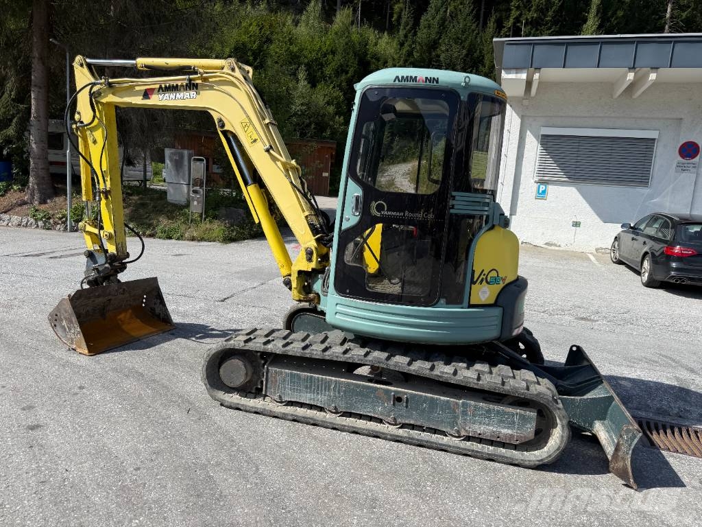 Yanmar Vio 50-1 حفارات صغيرة أقل من 7 طن (حفارات صغيرة)