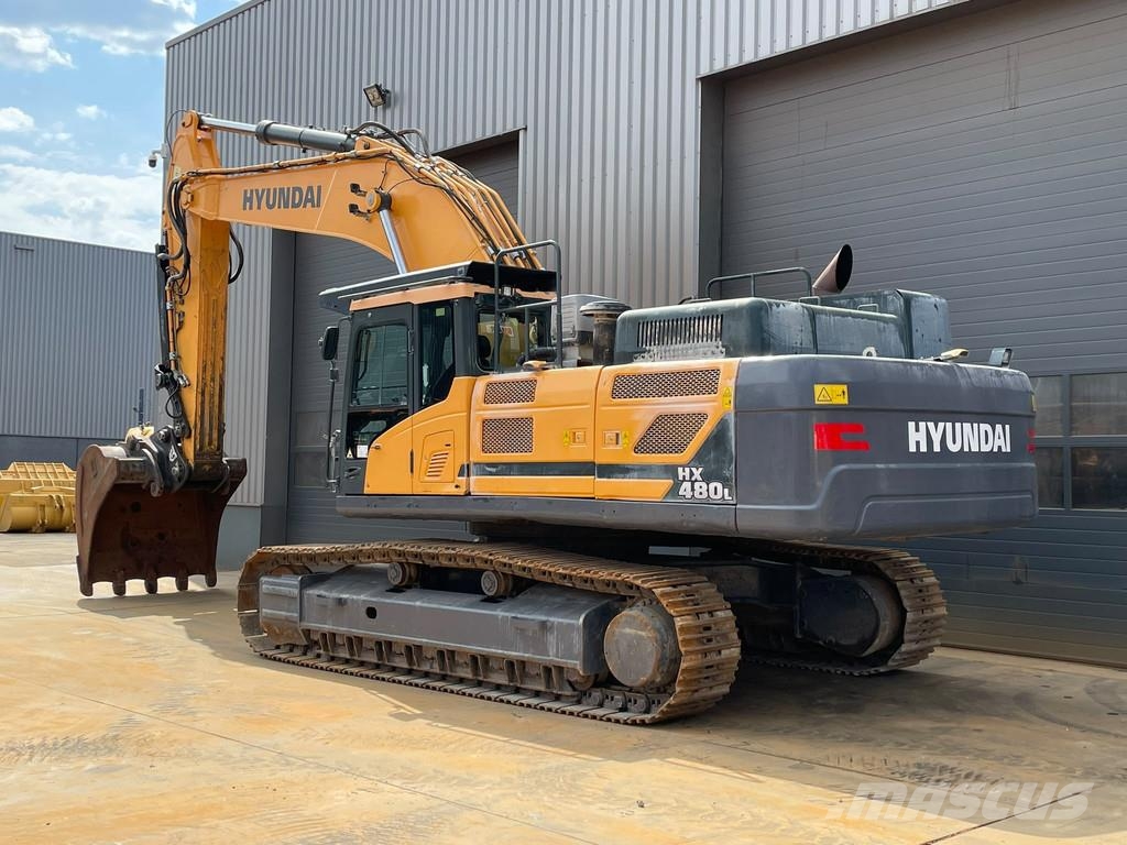Hyundai HX480L Rupsgraafmachines