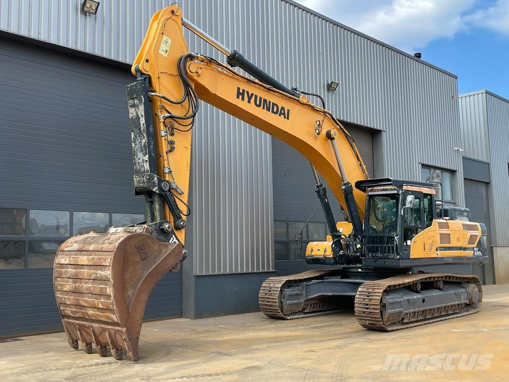 Hyundai HX480L Rupsgraafmachines