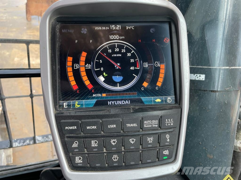 Hyundai HX480L Rupsgraafmachines