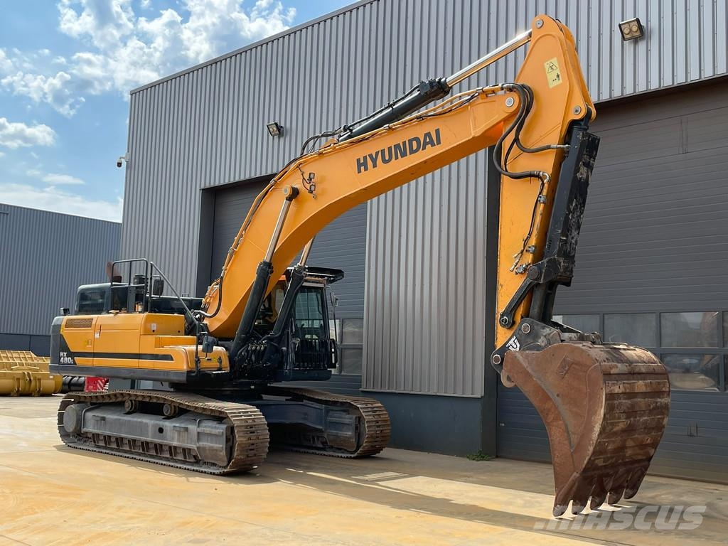 Hyundai HX480L Rupsgraafmachines