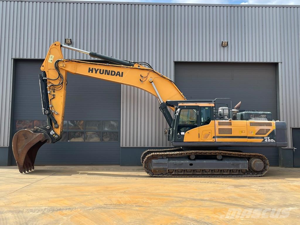 Hyundai HX480L Rupsgraafmachines