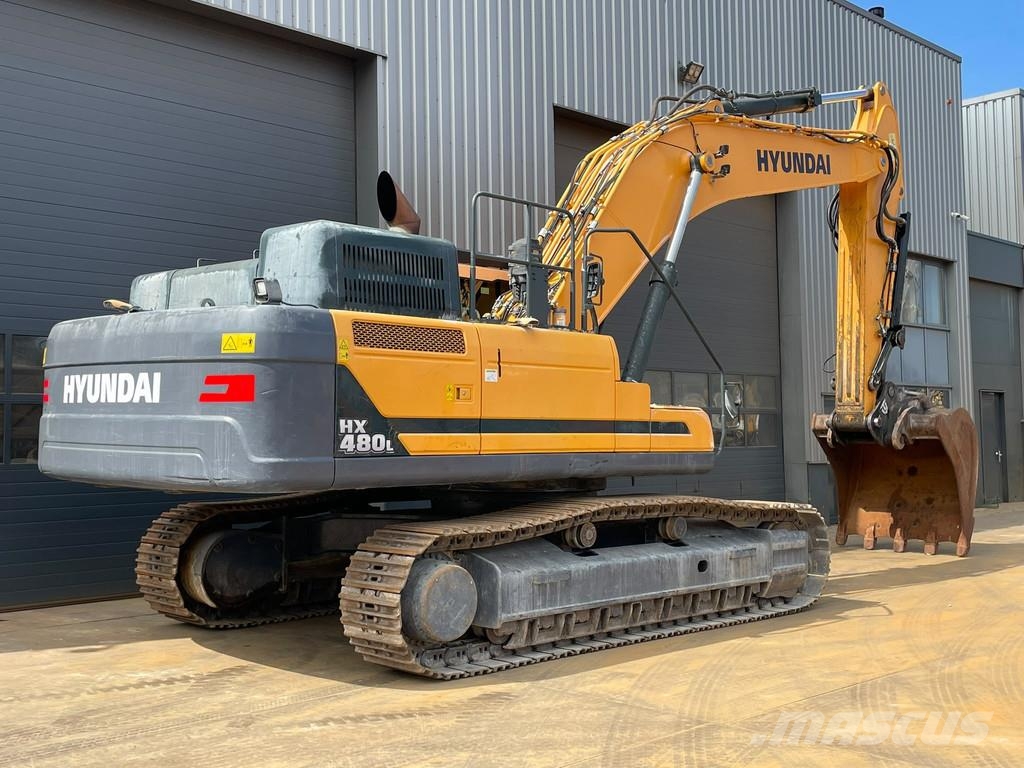 Hyundai HX480L Rupsgraafmachines