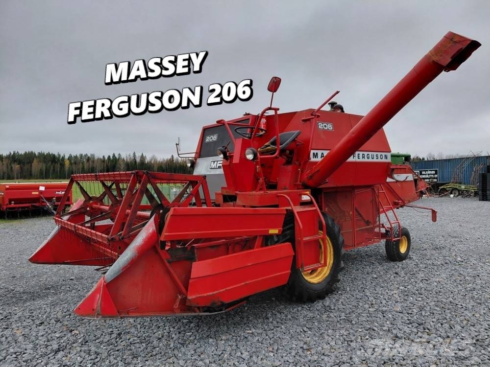Massey Ferguson 206 leikkuupuimuri Derliaus nuėmimo kombainai