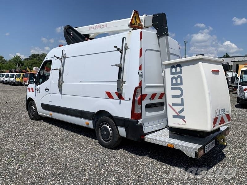 Renault Master Klubb K32 - 12,5 m, 120 kg المنصات الهوائية المثبتة على شاحنة