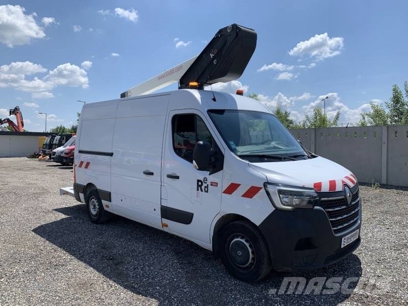 Renault Master Klubb K32 - 12,5 m, 120 kg المنصات الهوائية المثبتة على شاحنة