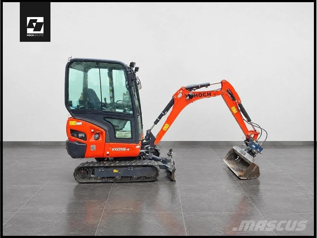 Kubota KX019-4 GS / SF Kabine Heizung MS01 wie KX016, 18 Mini ekskavatori < 7 t