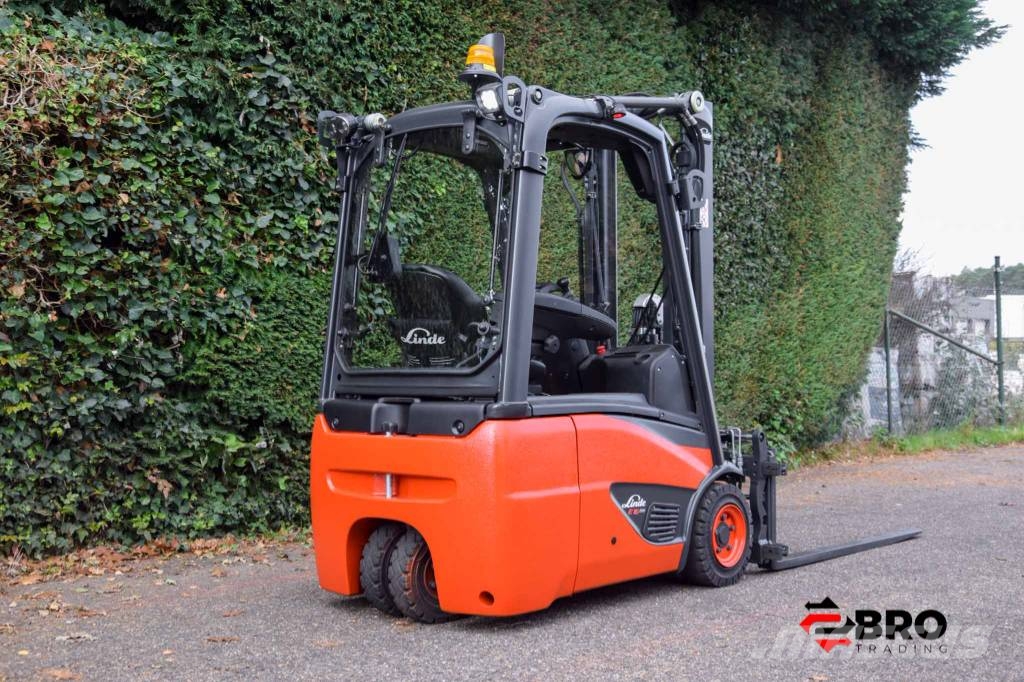 Linde E16C-02 EVO + Forkpositioner sideshift El gaffeltrucks