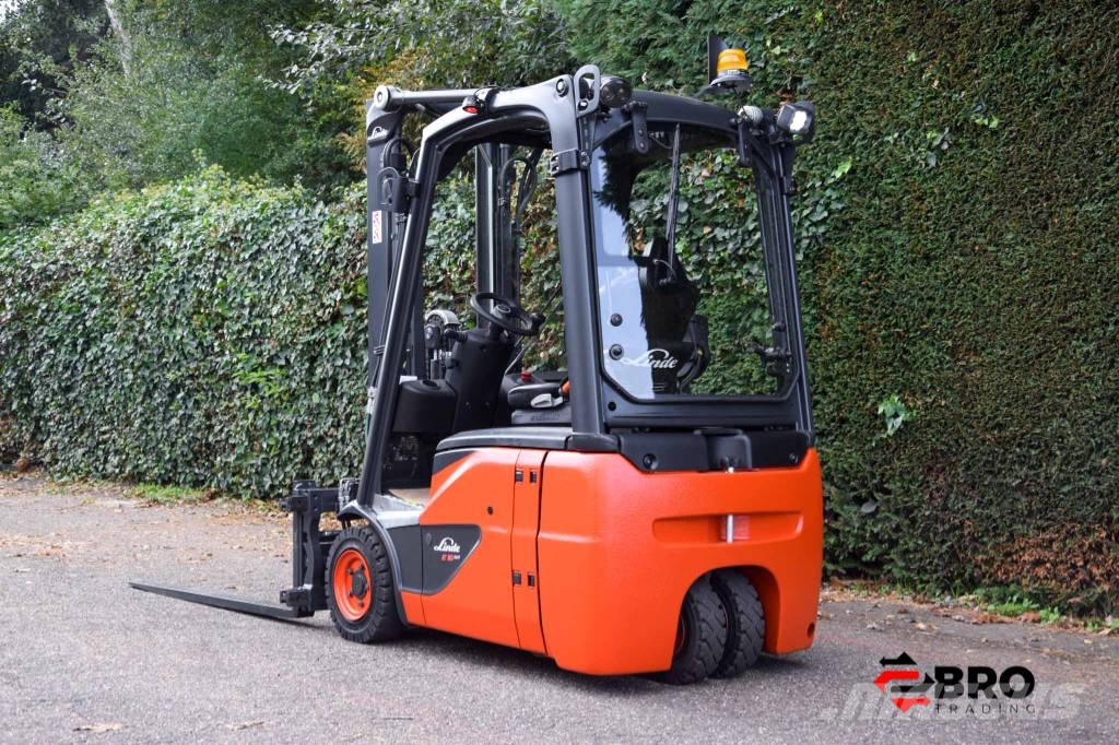 Linde E16C-02 EVO + Forkpositioner sideshift El gaffeltrucks