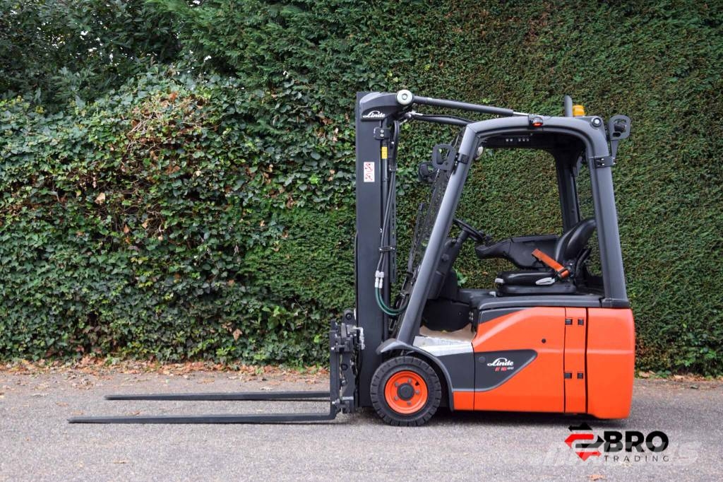 Linde E16C-02 EVO + Forkpositioner sideshift El gaffeltrucks