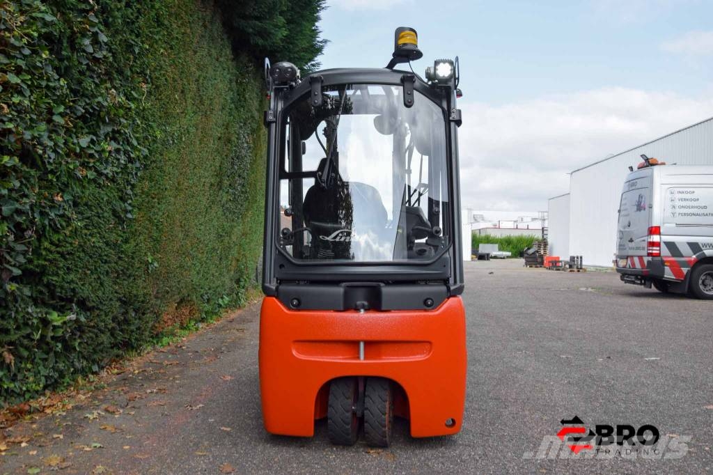 Linde E16C-02 EVO + Forkpositioner sideshift El gaffeltrucks