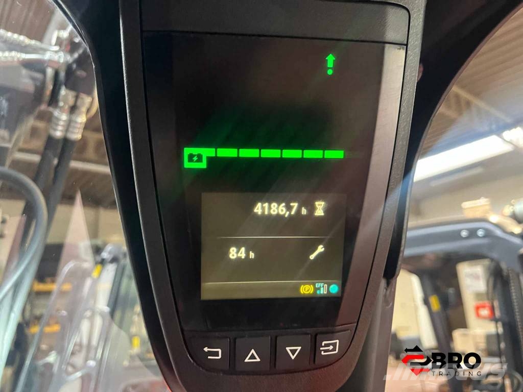 Linde E16C-02 EVO + Forkpositioner sideshift El gaffeltrucks