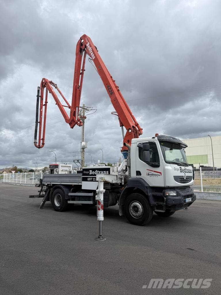 Renault Kerax 450 طفرات توزيع الخرسانة