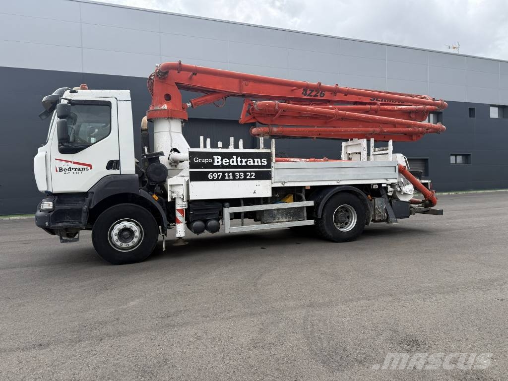 Renault Kerax 450 طفرات توزيع الخرسانة