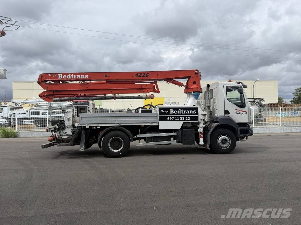 Renault Kerax 450 طفرات توزيع الخرسانة