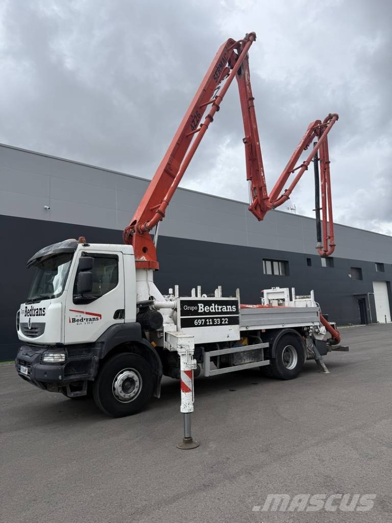 Renault Kerax 450 طفرات توزيع الخرسانة