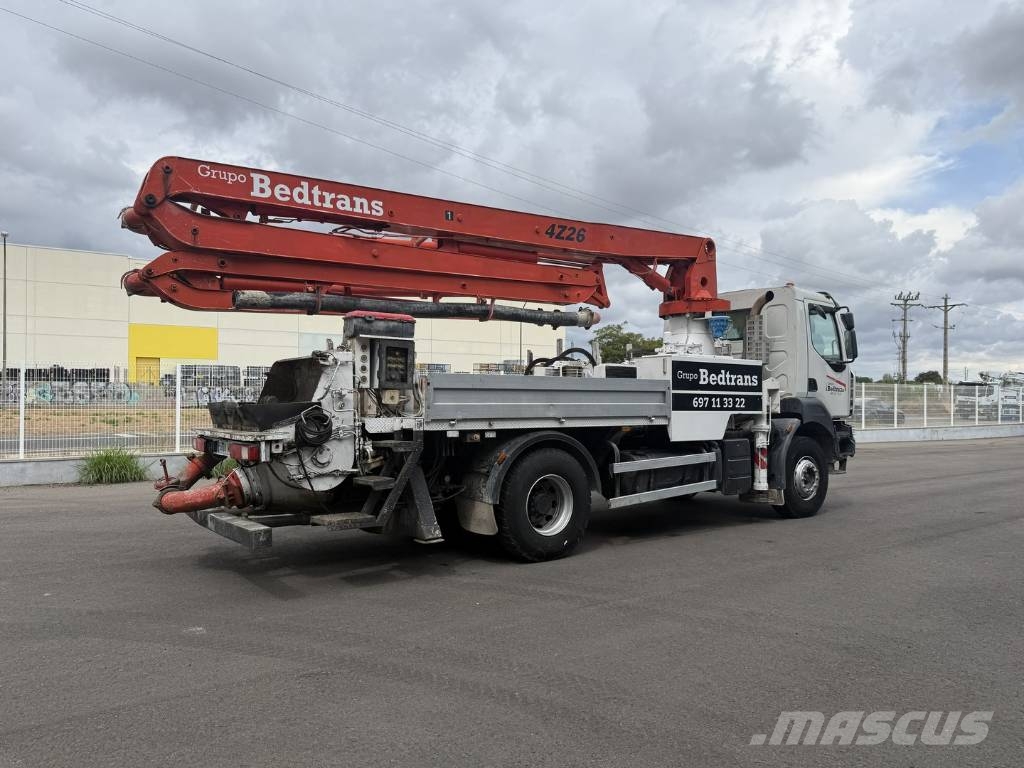 Renault Kerax 450 طفرات توزيع الخرسانة
