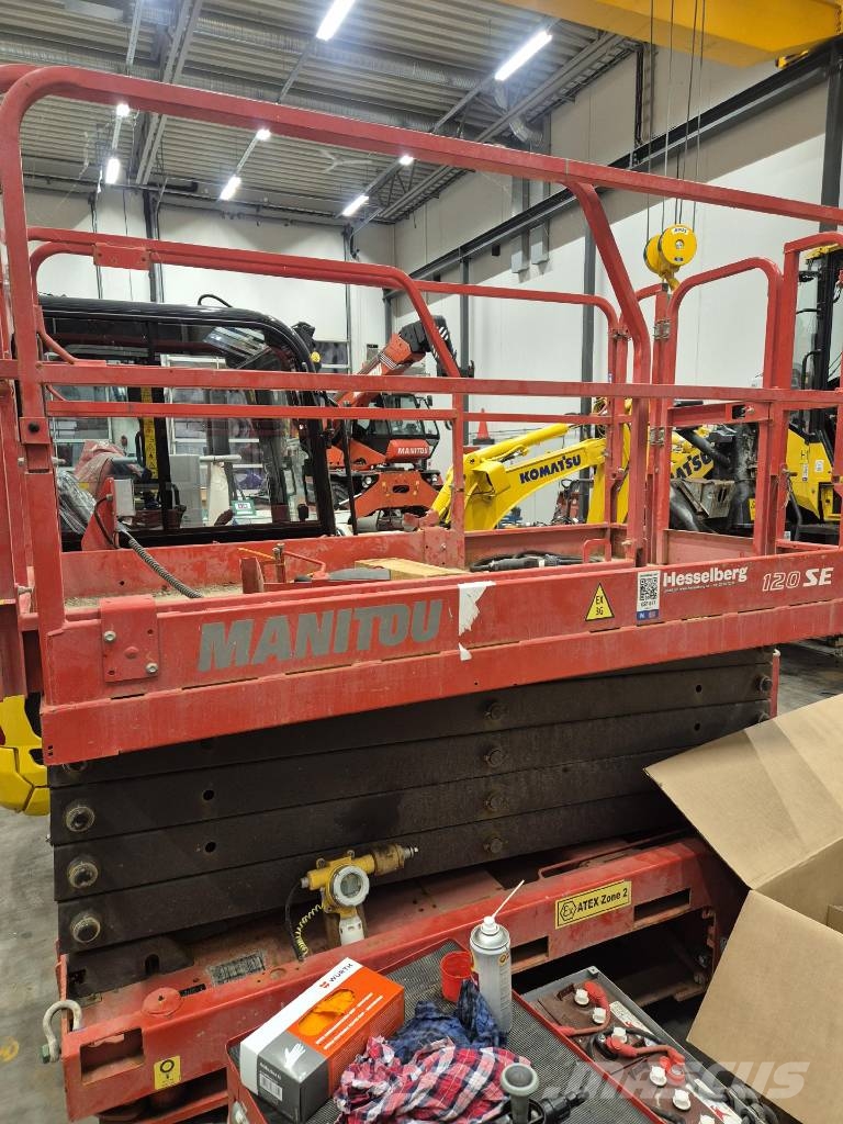 Manitou 120 SE EX (Atex II 3G TZ - Zone IIB T4) Nožnicové zdvíhacie plošiny