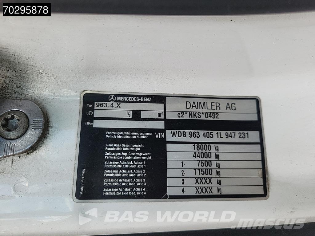 Mercedes-Benz Actros 1843 4X2 Retarder Euro 6 Lohr Aufbau Vilcēji