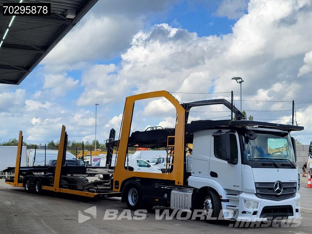 Mercedes-Benz Actros 1843 4X2 Retarder Euro 6 Lohr Aufbau Vilcēji