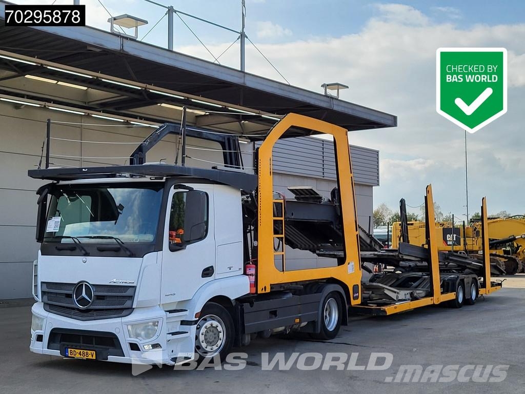 Mercedes-Benz Actros 1843 4X2 Retarder Euro 6 Lohr Aufbau Cavalos mecânicos