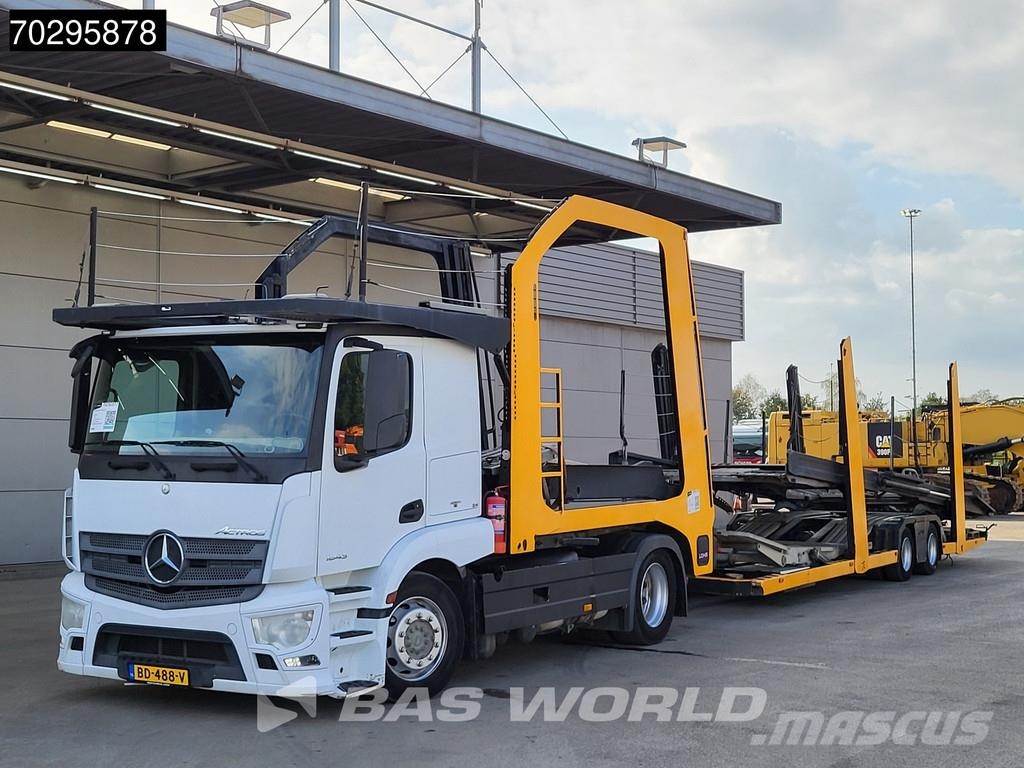 Mercedes-Benz Actros 1843 4X2 Retarder Euro 6 Lohr Aufbau Cavalos mecânicos