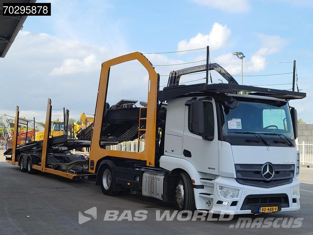 Mercedes-Benz Actros 1843 4X2 Retarder Euro 6 Lohr Aufbau Cavalos mecânicos