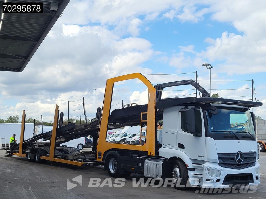Mercedes-Benz Actros 1843 4X2 Retarder Euro 6 Lohr Aufbau Vilcēji