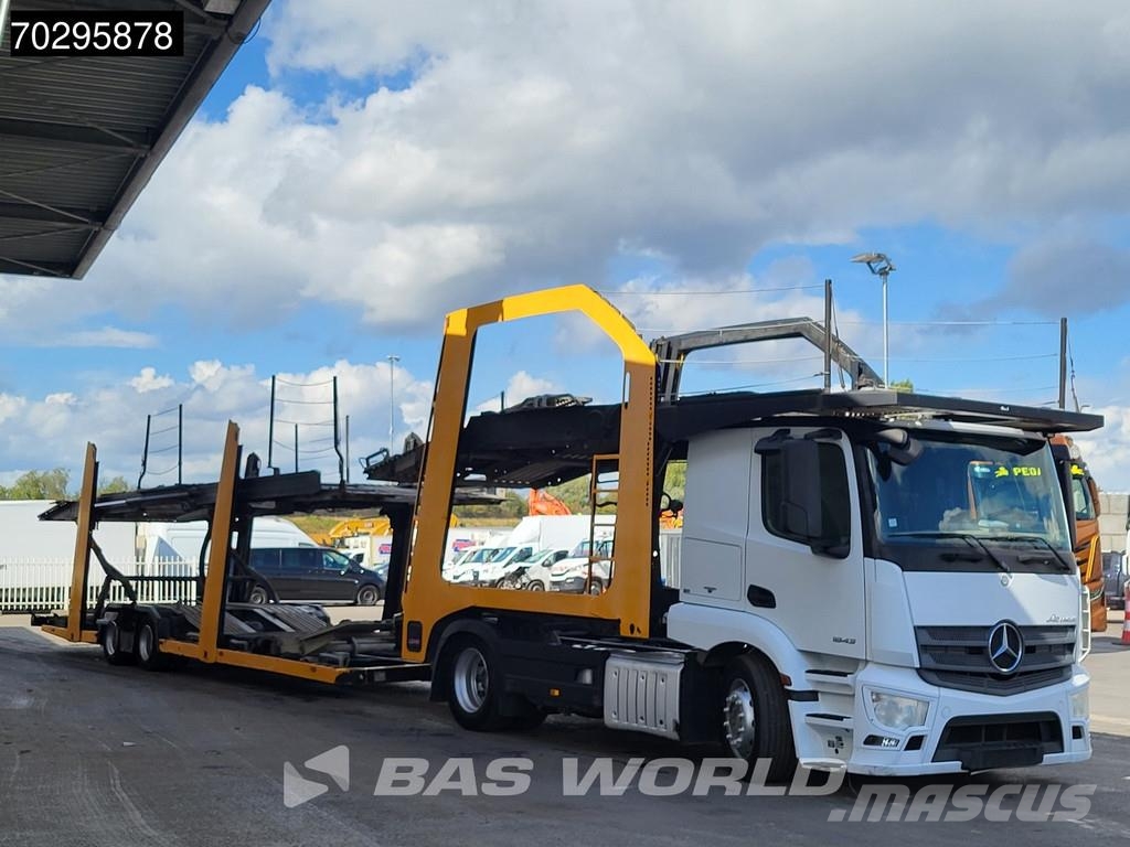 Mercedes-Benz Actros 1843 4X2 Retarder Euro 6 Lohr Aufbau Vilcēji