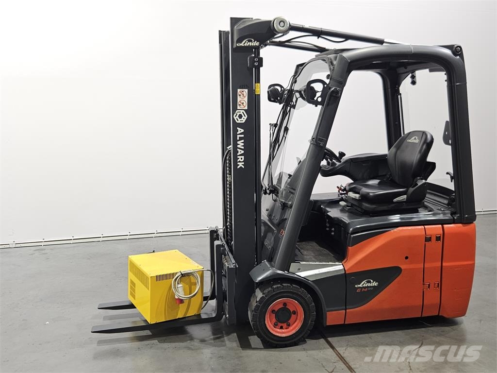 Linde E14 Elektriniai šakiniai krautuvai