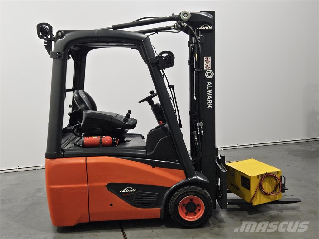 Linde E14 Elektriniai šakiniai krautuvai