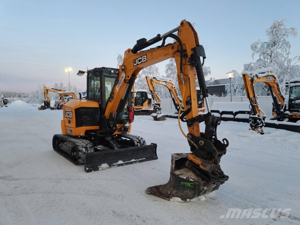 JCB 56 Z-2 Mini ekskavatörler, 7 tona dek