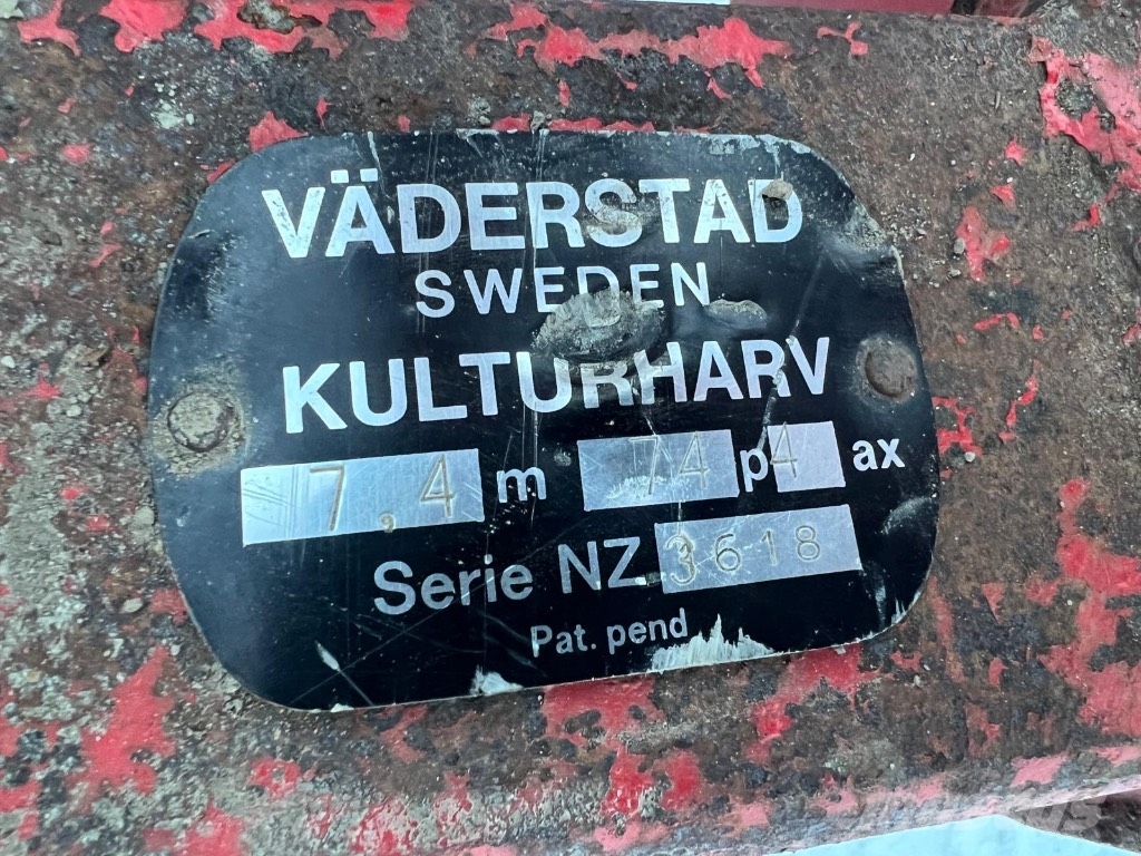 Väderstad NZ 7.4 كاسحات