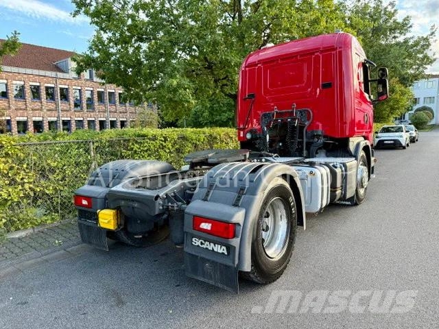 Scania G410 Kipphydraulik/ Cavalos mecânicos