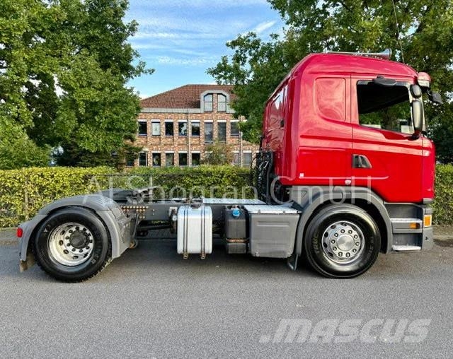 Scania G410 Kipphydraulik/ Cavalos mecânicos