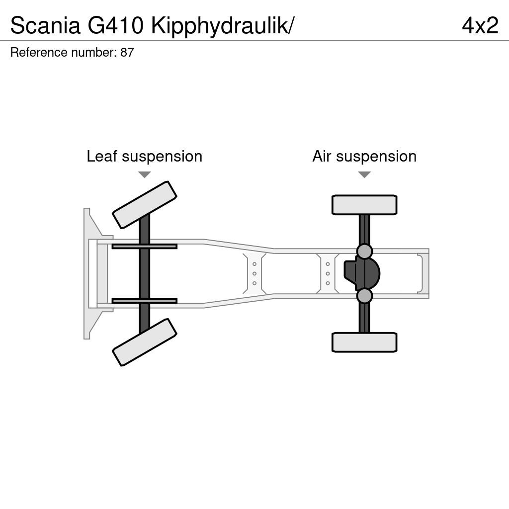 Scania G410 Kipphydraulik/ Vetopöytäautot