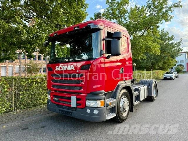 Scania G410 Kipphydraulik/ Cavalos mecânicos