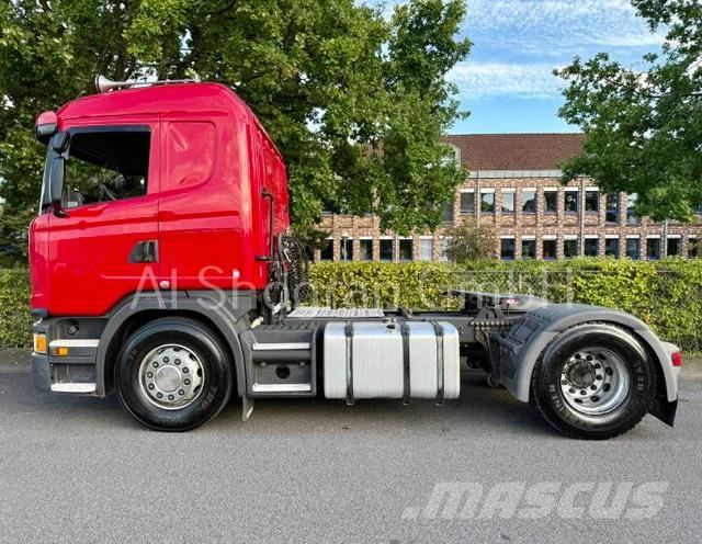 Scania G410 Kipphydraulik/ Cavalos mecânicos
