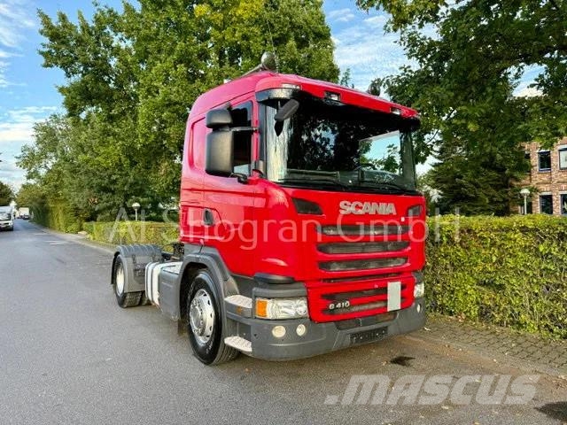 Scania G410 Kipphydraulik/ Cavalos mecânicos