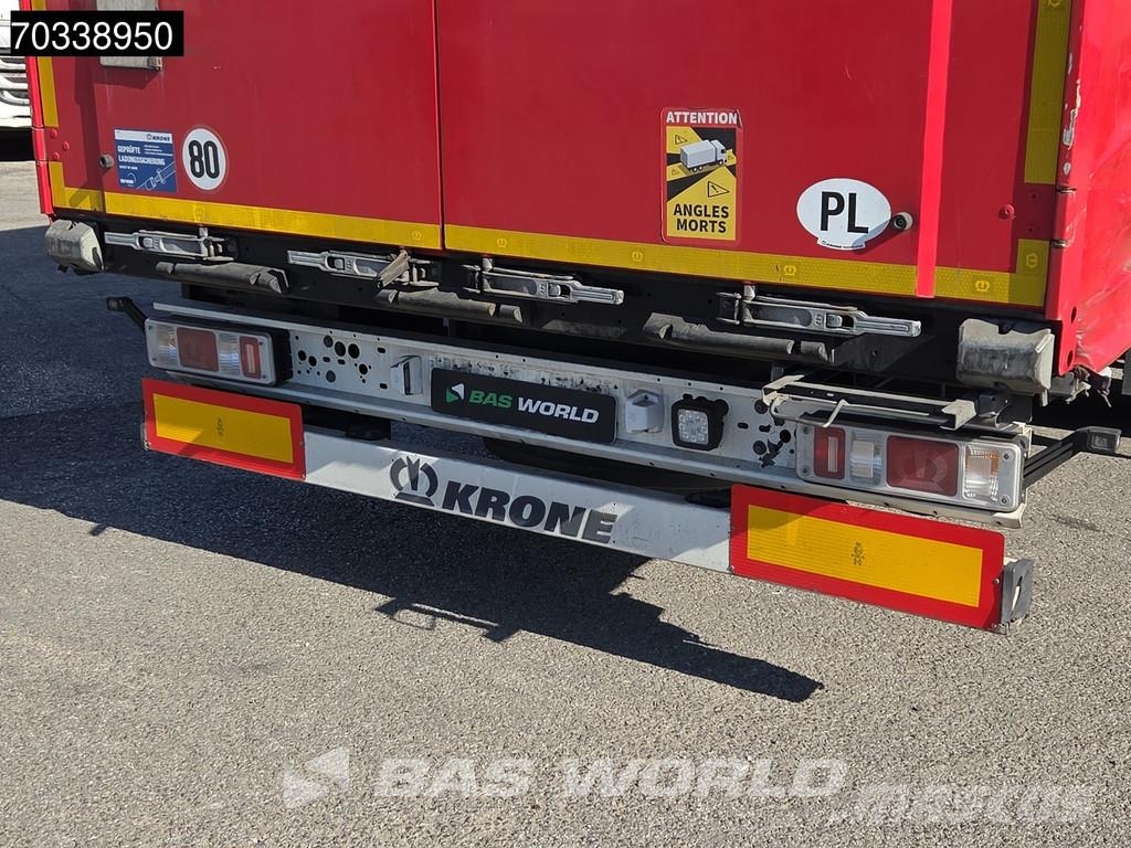 Krone SD MEGA Liftachse Lift+Hubdach Semi remorque à rideaux coulissants (PLSC)
